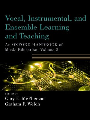 cover image of Vocal, Instrumental, and Ensemble Learning and Teaching